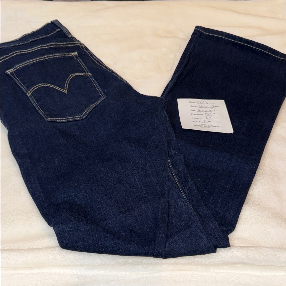 Levi's Dark Blue Boot Cut Jeans